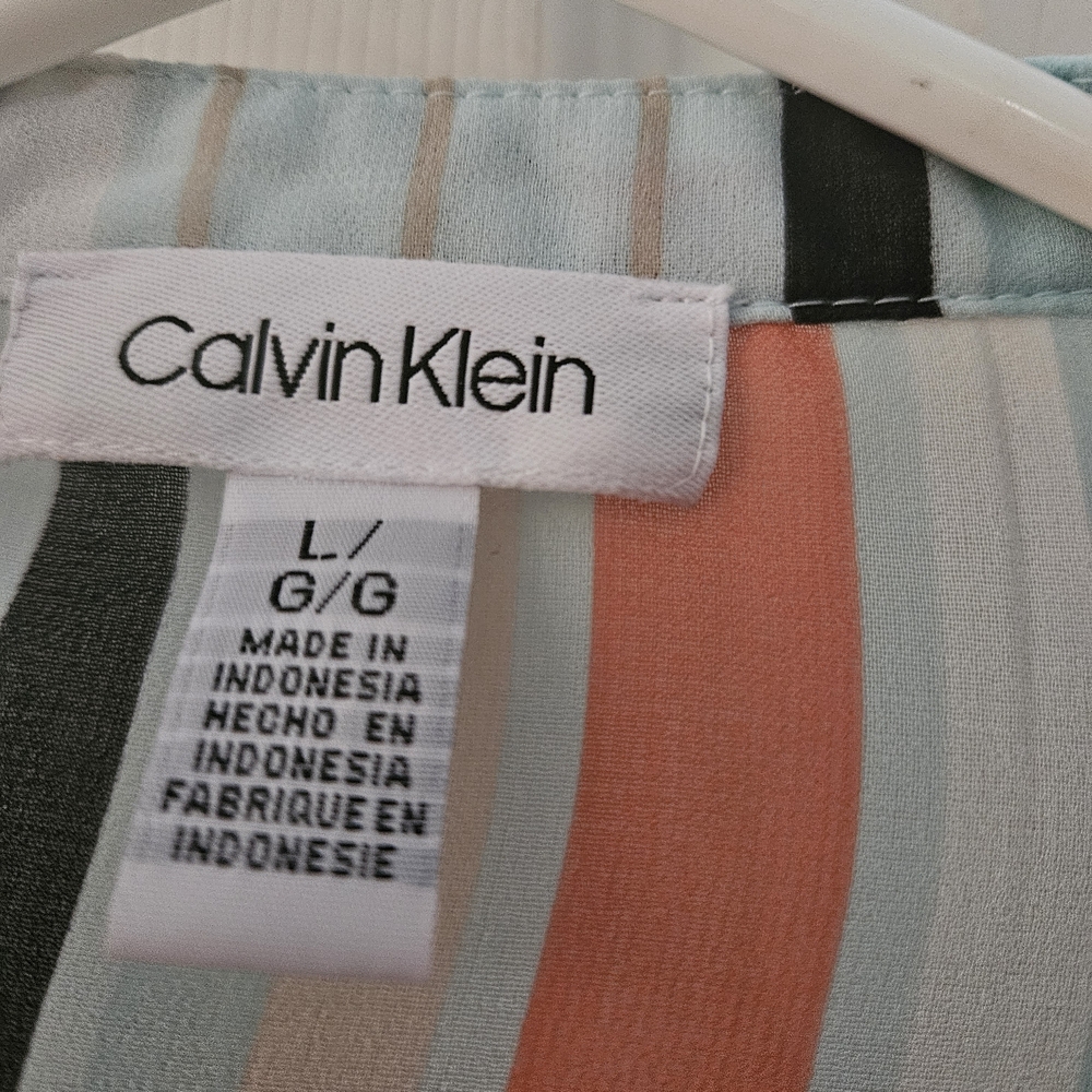 Calvin Klein Striped Dress
